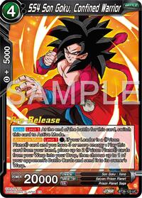 SS4 Son Goku, Confined Warrior (BT26-123) [Ultimate Advent Pre-Release Cards]