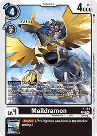 Maildramon (Store Tournament 2024 Oct. - Dec. Participation Pack) (P-154 P) [Digimon Promotion Cards]