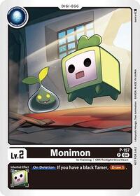 Monimon (Store Tournament 2024 Oct. - Dec. Participation Pack) (P-157 P) [Digimon Promotion Cards]