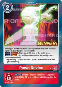 Pawn Device (Store Tournament 2024 Oct. - Dec. Winner Pack) (P-155 P) [Digimon Promotion Cards]
