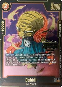 Babidi - FB03-084 (Judge Pack (Event Judge) 02) (FB03-084) [Tournament and Championship Promos]