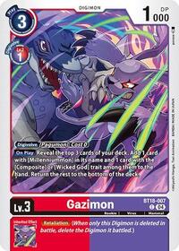 Gazimon (BT18-007 C) [Release Special Booster 2.0]