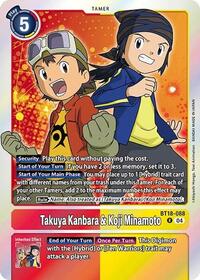 Takuya Kanbara & Koji Minamoto (BT18-088 R) [Release Special Booster 2.0]