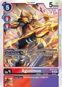 Agunimon (BT18-011 R) [Release Special Booster 2.0]