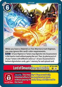 Lord of Devastation and Rebirth (BT18-096 U) [Release Special Booster 2.0]