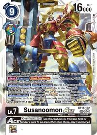 Susanoomon ACE (BT18-102 SEC) [Release Special Booster 2.0]