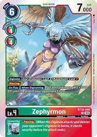 Zephyrmon (BT18-049 R) [Release Special Booster 2.0]