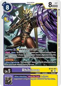 Rhihimon (BT18-081 U) [Release Special Booster 2.0]