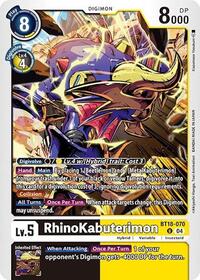 RhinoKabuterimon (BT18-070 U) [Release Special Booster 2.0]