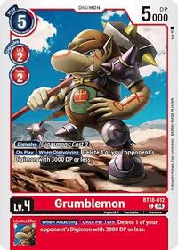 Grumblemon (BT18-012 C) [Release Special Booster 2.0]