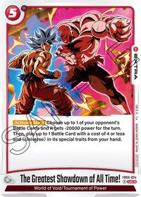 The Greatest Showdown of All Time! (Tournament Pack 04) (FB03-024) [Tournament and Championship Promos]