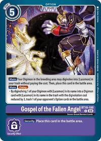 Gospel of the Fallen Angel (BT18-100 U) [Release Special Booster 2.0]