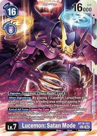 Lucemon: Satan Mode (BT18-101 SEC) [Release Special Booster 2.0]