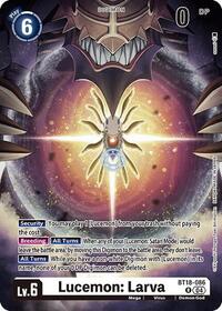 Lucemon: Larva (BT18-086 R) [Release Special Booster 2.0]