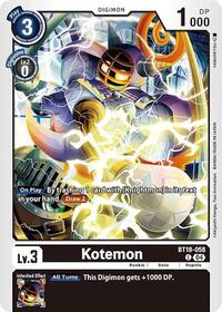 Kotemon (BT18-058 C) [Release Special Booster 2.0]