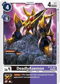 DeadlyAxemon (BT19-059 C) [Release Special Booster 2.0]