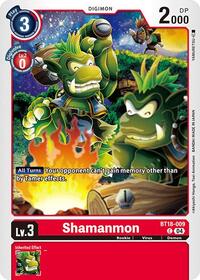 Shamanmon (BT18-009 C) [Release Special Booster 2.0]