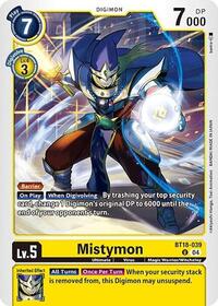Mistymon (BT18-039 U) [Release Special Booster 2.0]