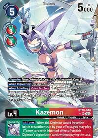 Kazemon (Alternate Art) (BT18-048 SR) [Release Special Booster 2.0]