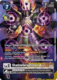 ShadowSeraphimon ACE (Alternate Art) (BT18-071 SR) [Release Special Booster 2.0]