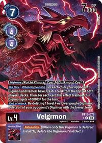 Velgrmon (Alternate Art) (BT18-079 R) [Release Special Booster 2.0]