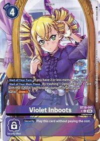 Violet Inboots - BT18-093 (Alternate Art) (BT18-093 U) [Release Special Booster 2.0]