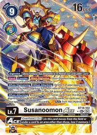 Susanoomon ACE (Alternate Art) (BT18-102 SEC) [Release Special Booster 2.0]