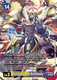 Lucemon (X Antibody) (Alternate Art) (BT19-043 SR) [Release Special Booster 2.0]
