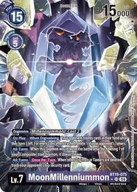 MoonMillenniummon (Alternate Art) (BT19-075 SR) [Release Special Booster 2.0]