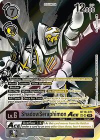 ShadowSeraphimon ACE (Textured) (BT18-071 SR) [Release Special Booster 2.0]