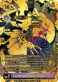 Lucemon: Satan Mode (Textured) (BT18-101 SEC) [Release Special Booster 2.0]