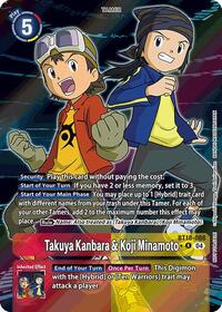 Takuya Kanbara & Koji Minamoto (Release Special Booster 2.0: Box Promotion Pack) (BT18-088 R) [Release Special Booster 2.0]