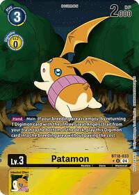 Patamon (Release Special Booster 2.0: Box Promotion Pack) (BT18-033 R) [Release Special Booster 2.0]