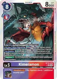 Kimeramon (Release Special Booster 2.0: Box Promotion Pack) (BT19-070 U) [Release Special Booster 2.0]