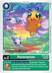 Puroromon (BT18-004 U) [Release Special Booster 2.0 Celebration Event Cards]