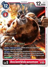 AncientVolcanomon (BT18-017 U) [Release Special Booster 2.0 Celebration Event Cards]