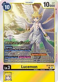 Lucemon (BT18-034 R) [Release Special Booster 2.0 Celebration Event Cards]