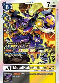 MetalKabuterimon (BT18-067 R) [Release Special Booster 2.0 Celebration Event Cards]