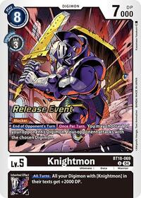 Knightmon (BT18-069 U) [Release Special Booster 2.0 Celebration Event Cards]