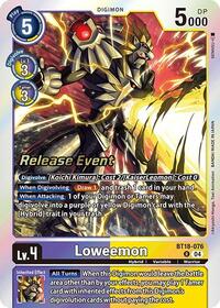 Loweemon (BT18-076 R) [Release Special Booster 2.0 Celebration Event Cards]
