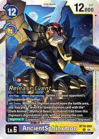 AncientSphinxmon (BT18-084 R) [Release Special Booster 2.0 Celebration Event Cards]