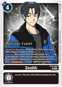 Zenith (BT18-092 U) [Release Special Booster 2.0 Celebration Event Cards]