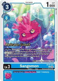Sangomon (BT19-017 U) [Release Special Booster 2.0 Celebration Event Cards]
