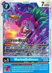 MarineBullmon (BT19-024 R) [Release Special Booster 2.0 Celebration Event Cards]