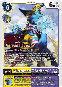 Wizardmon (X Antibody) (BT19-036 U) [Release Special Booster 2.0 Celebration Event Cards]