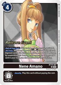 Nene Amano (BT19-087 U) [Release Special Booster 2.0 Celebration Event Cards]