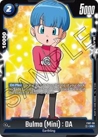 Bulma (Mini) : DA (Bonus Pack Alternate Art) (FS07-06) [Starter Deck 7: Vegeta (Mini)]
