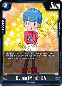 Bulma (Mini) : DA (FS07-06) [Starter Deck 7: Vegeta (Mini)]