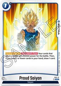 Proud Saiyan (FS07-12) [Starter Deck 7: Vegeta (Mini)]