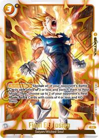 Final Explosion (Alternate Art) (FB03-102) [Raging Roar Alternate Art Reprints]